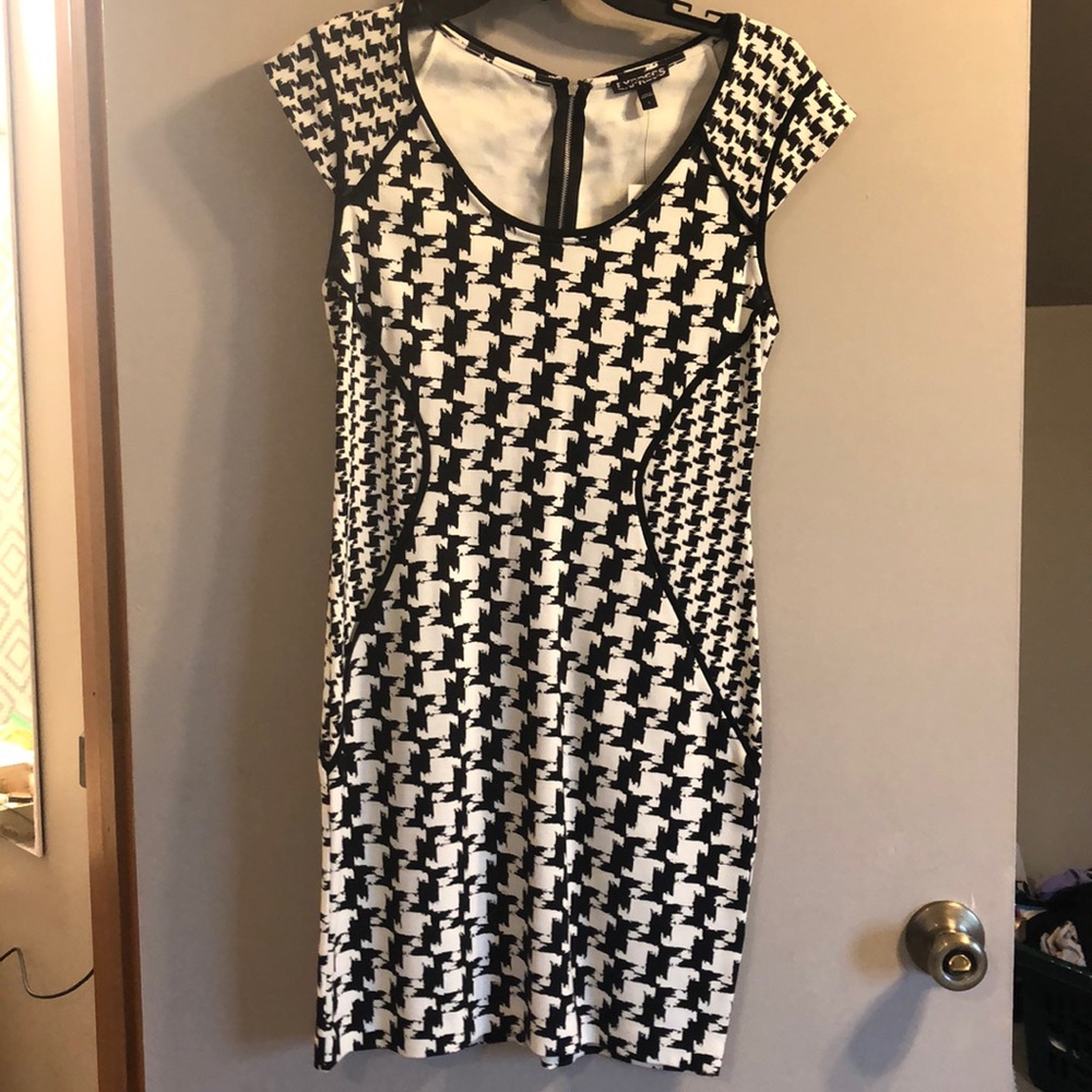 Houndstooth dress